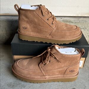 UGG Mens Neumel Boots Chestnut Size 10 Nwt